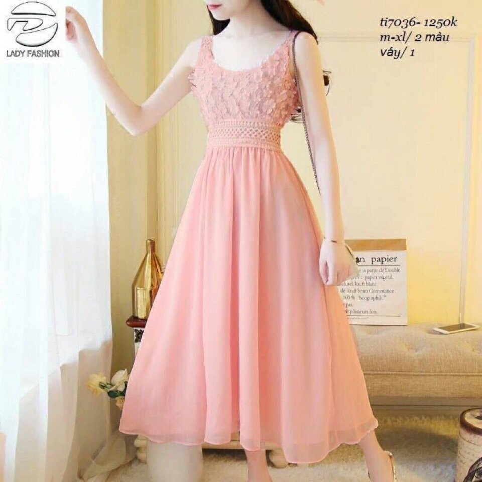 ĐẦM XÒE TÙNG LƯỚI PHỐI REN