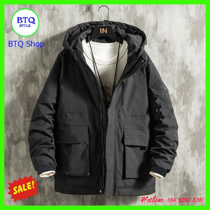 Áo khoác phao nam kiểu dáng hàn quốc