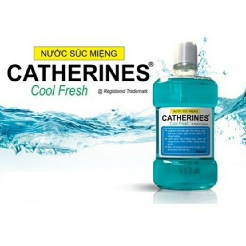 ✅ NƯỚC SÚC MIỆNG CATHERINES 350ML