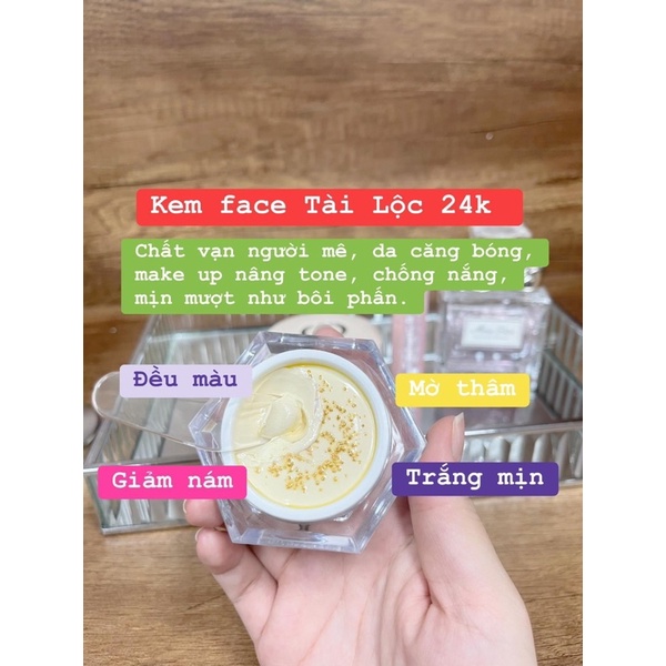 Combo kem face Tài Lộc và Huyết Yến size lớn dành cho da khô Uni Beautiful