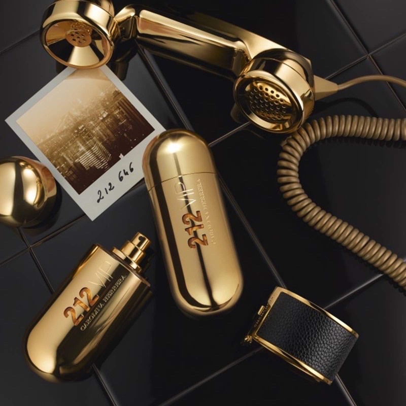 NƯỚC HOA 212 VIP NƯỚC HOA CAROLINA HERRERA 212 VIP EDP CHO NỮ NUOC HOA NU 212 CHAI VÀNG DẦU THƠM 212 SỈ