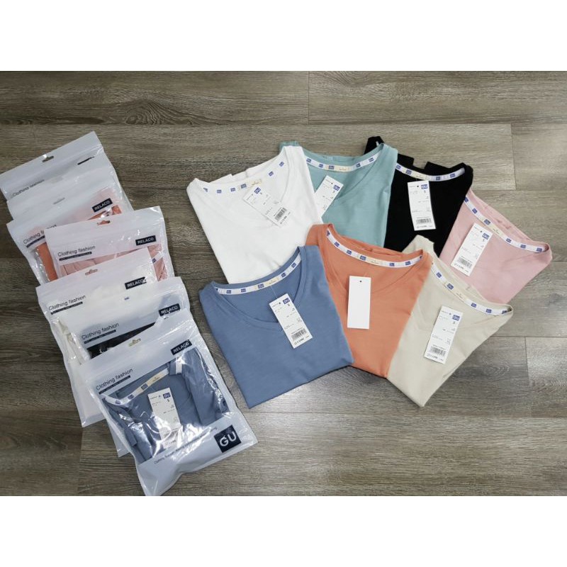 Áo thun croptop nữ 52cm vải xước cổ tim tay ngắn,vải đẹp-hàng xuất