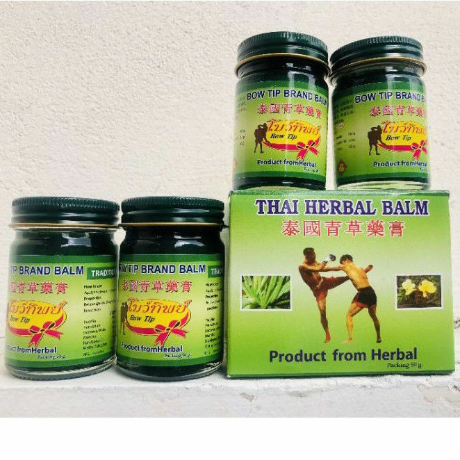 DẦU CÙ LÀ BOWTIP BRAND BALM THÁI LAN - DẦU CÙ LÀ BOWTIP BRAND BALM XANH - Chuyên sỉ và lẻ