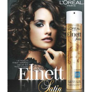 Keo Xịt Tóc Tạo Kiểu L’oreal Elnett Satin Extra Strong Hold Loại Không Mùi