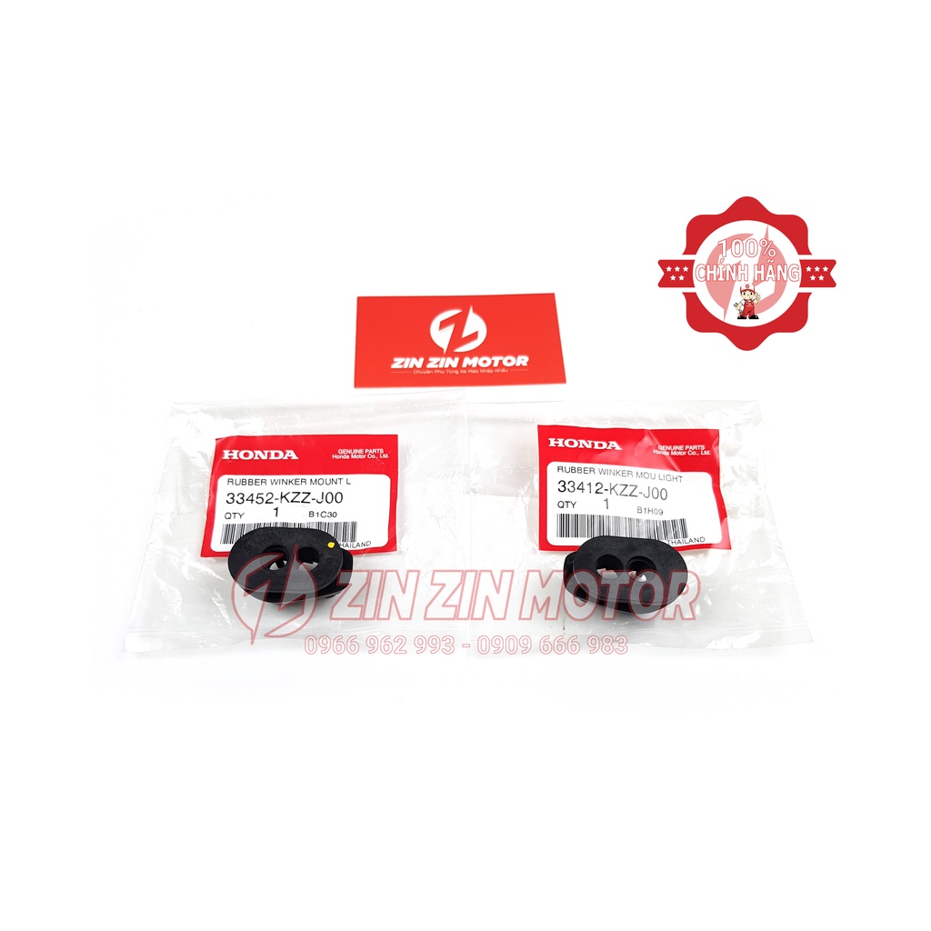 Cao su pát sắt đèn xi nhan Vario 150 Vario 125 2018 - 2021 Click 150i 2019 Click 125 2019 ADV 150 chính hãng Honda