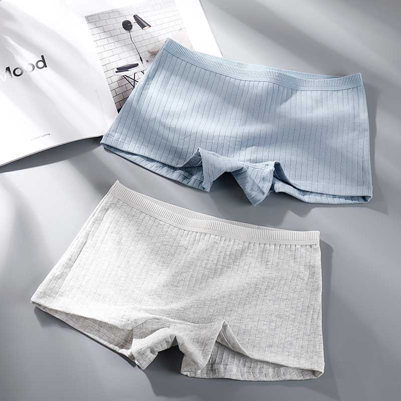 AOFEIQIKE Quần lót cotton bảo hộ in họa tiết thời trang dành cho nữ