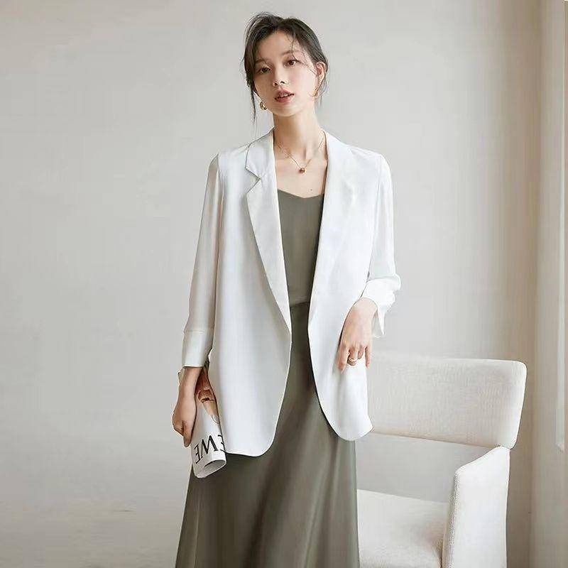 Áo Khoác Vest Chất Liệu Chiffon Mỏng Chống Nắng Thời Trang Mùa Hè Cho Nữ