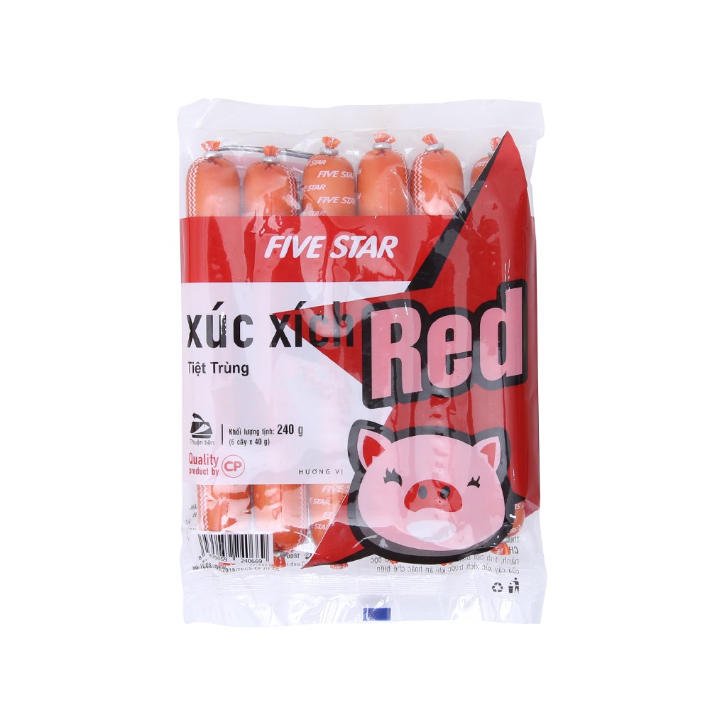 Xúc Xích Heo CP 240g