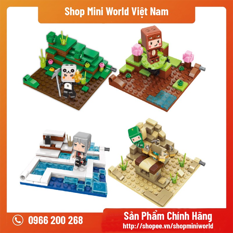 Lego Mini World Xuân Hạ Thu Đông