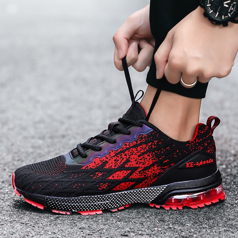 Đốm! Giày Thể Thao Chạy Bộ Siêu Nhẹ Thoáng Khí Siêu Nhẹ Size Lớn Thời Trang