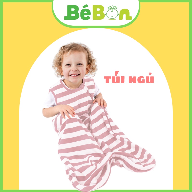 Túi ngủ cho bé trẻ em mùa hè mùa đông sử dụng vải xô muslin, cotton, trần bông dùng sau cai nhộng chũn cocoon, noonon
