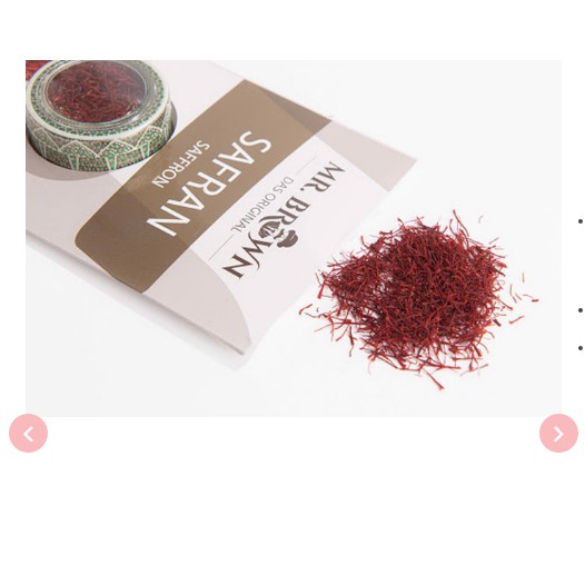 Nhụy hoa nghệ tây saffron mr.brown 1g - ảnh sản phẩm 3