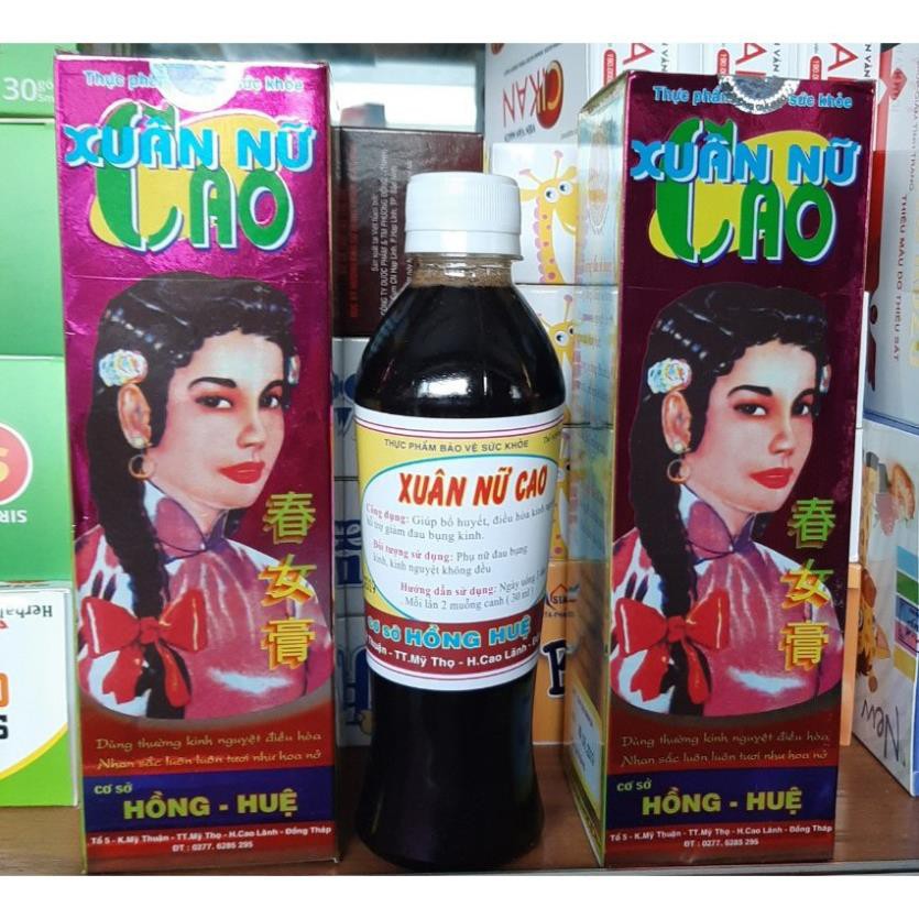 Xuân nữ cao  cơ sở Hồng huệ chai 300ml