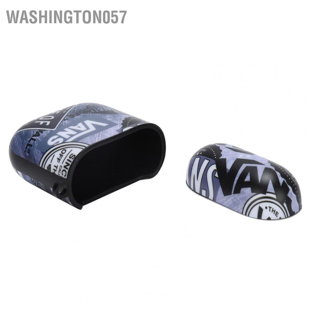 Washington057 Letters Pattern Earphone Case Protective Cover Shell Accessories for IOS Earbuds 2