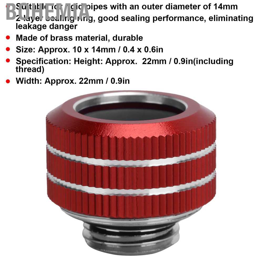 Ống Nối Tản Nhiệt Nước Cho Máy Tính Hyt T14Mm | BigBuy360 - bigbuy360.vn