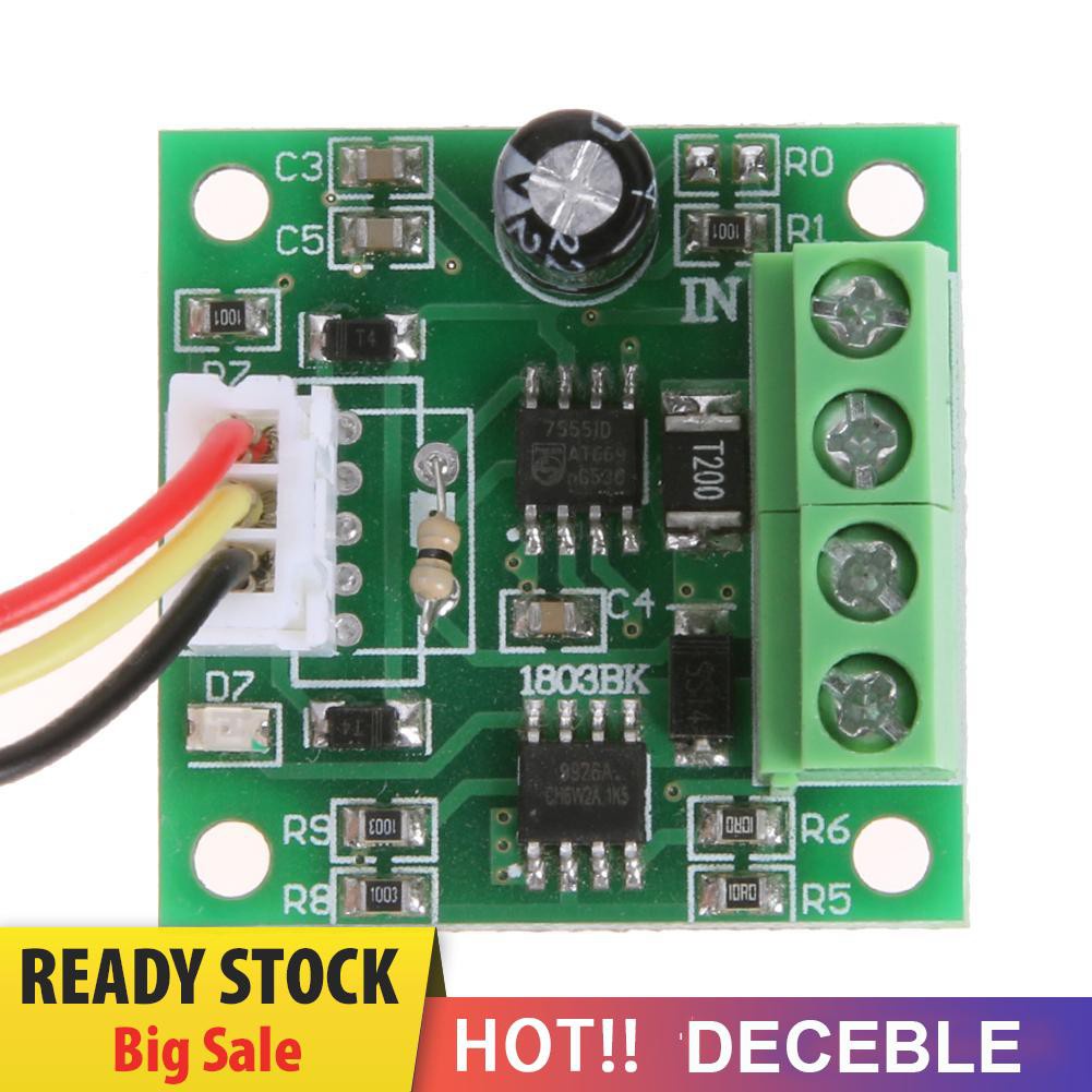 Deceble PWM DC Motor Speed Regulator 1.8V 3V 5V 6V 12V 2A Speed Control Module