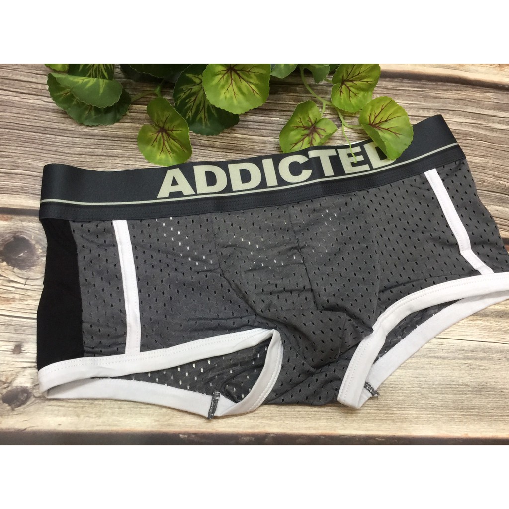 [free ship 50k + che tên đơn hàng] QUẦN LÓT NAM BOXER LƯỚI CAO CẤP (HÌNH THẬT)