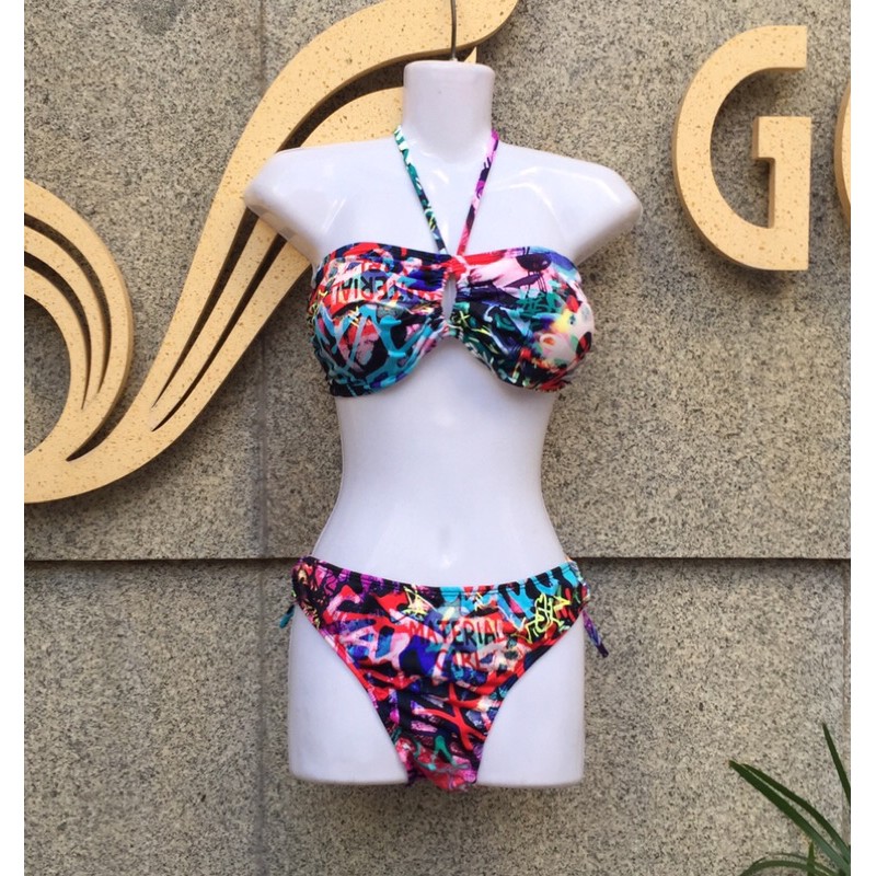 Bikini Đồ Bơi Áo Cúp Ngang Nhiều Mẫu Size M-2XL (47-75kg) - Hàng Việt Nam - Lucky Girl shop