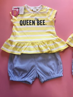 Bộ bé gái queen bee