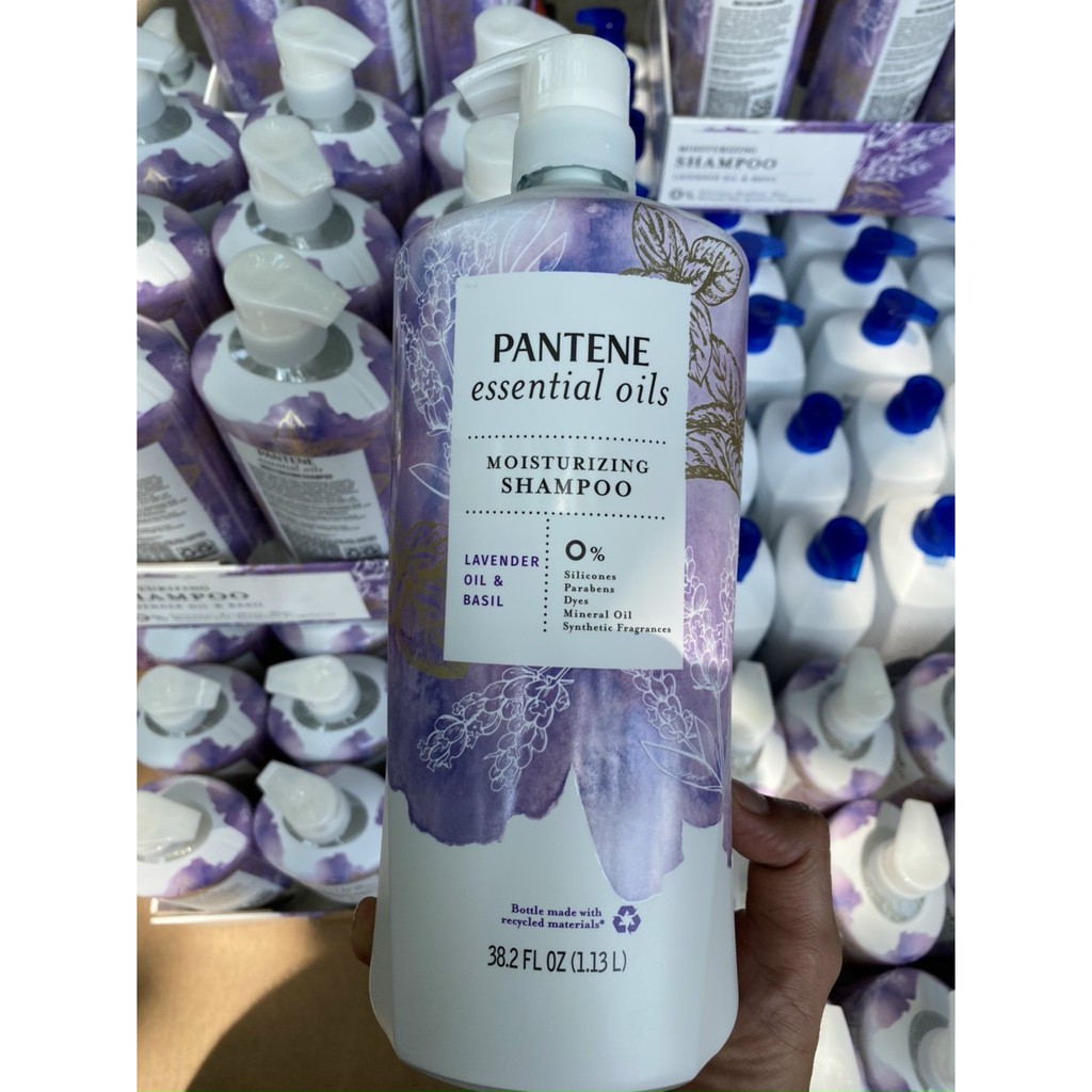 Dầu gội & Dầu xã  Pantene Lavender 1,13L của Mỹ