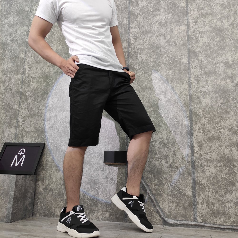 Quần short nam Q134 (Đen) MĐ | BigBuy360 - bigbuy360.vn