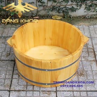 Chậu ngâm mông có nắp Chậu ngâm hậu môn kết hợp xông phụ khoa chất liệu gỗ thông nhập khẩu