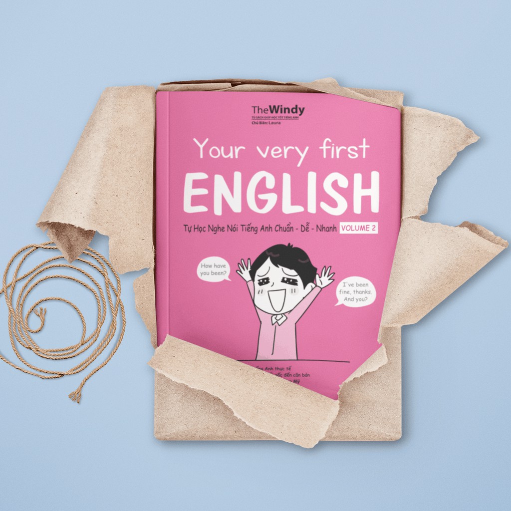 Sách - Your Very First English: Tự Học Nghe Nói Tiếng Anh Chuẩn Dễ Nhanh Volume 2 (Học Cùng App MCBOOKS)