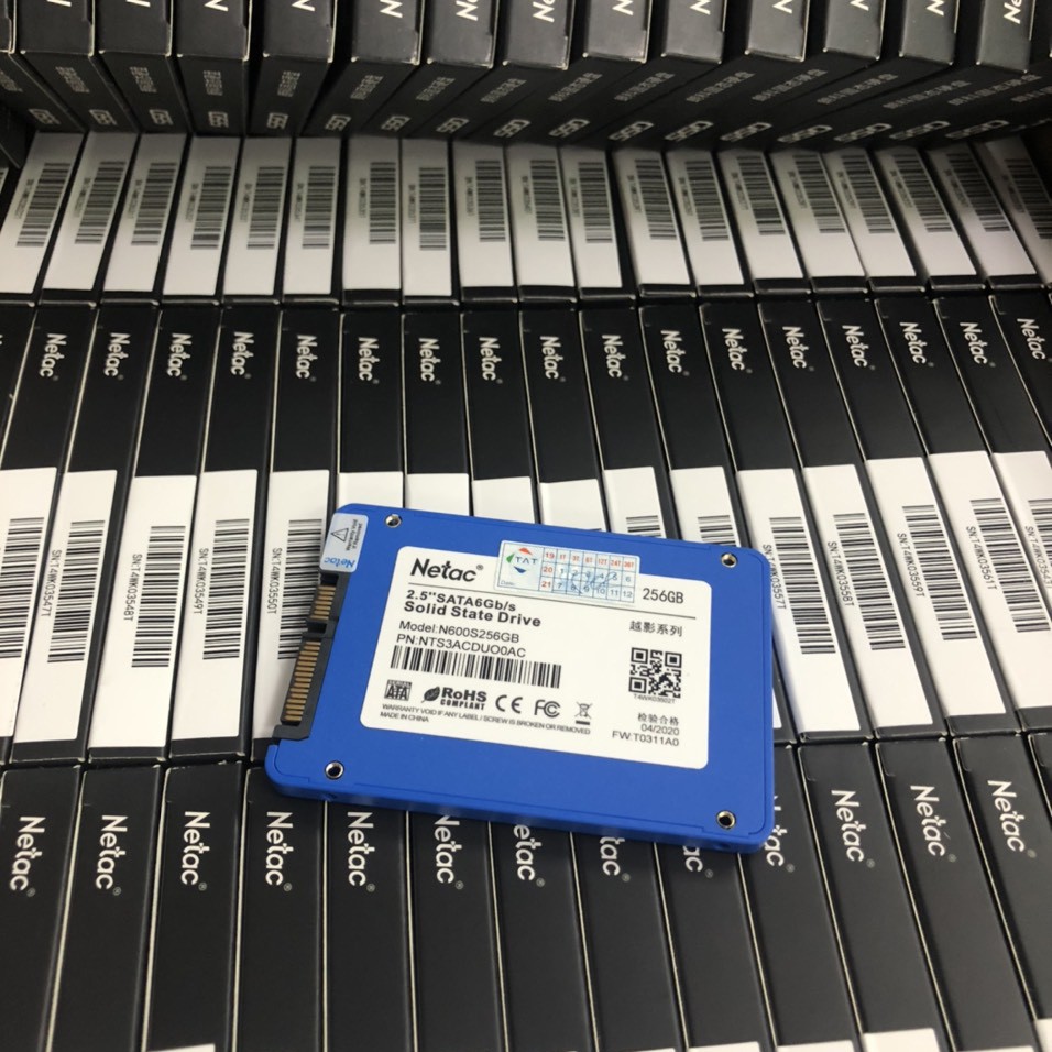[Bảo Hành 36T 1 Đổi 1 ] SSD Netac 256GB N600S SATA3 6Gb/s 2.5"inch Chính Hãng Dùng Cho Máy Tính Laptop PC MacBook | BigBuy360 - bigbuy360.vn