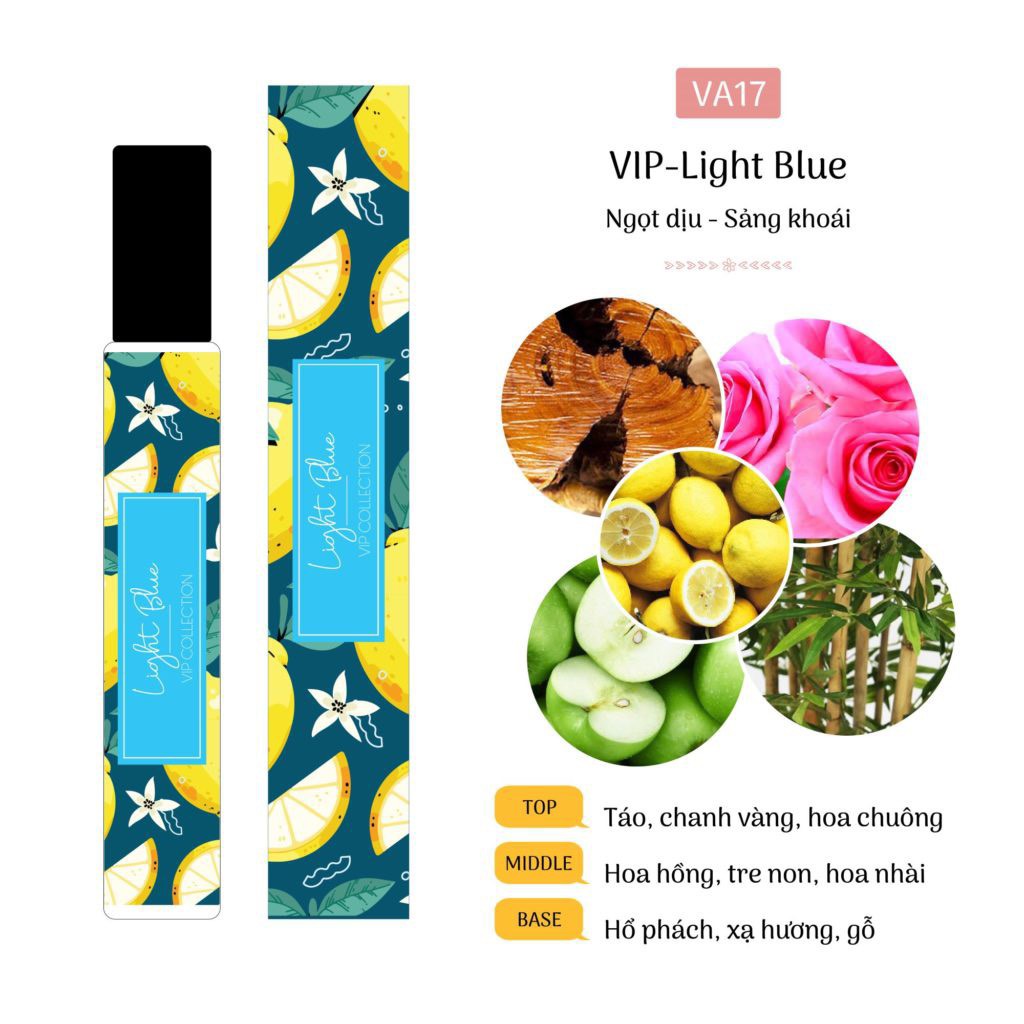 Light Blue - Tinh dầu nước hoa cao cấp dành cho Nữ