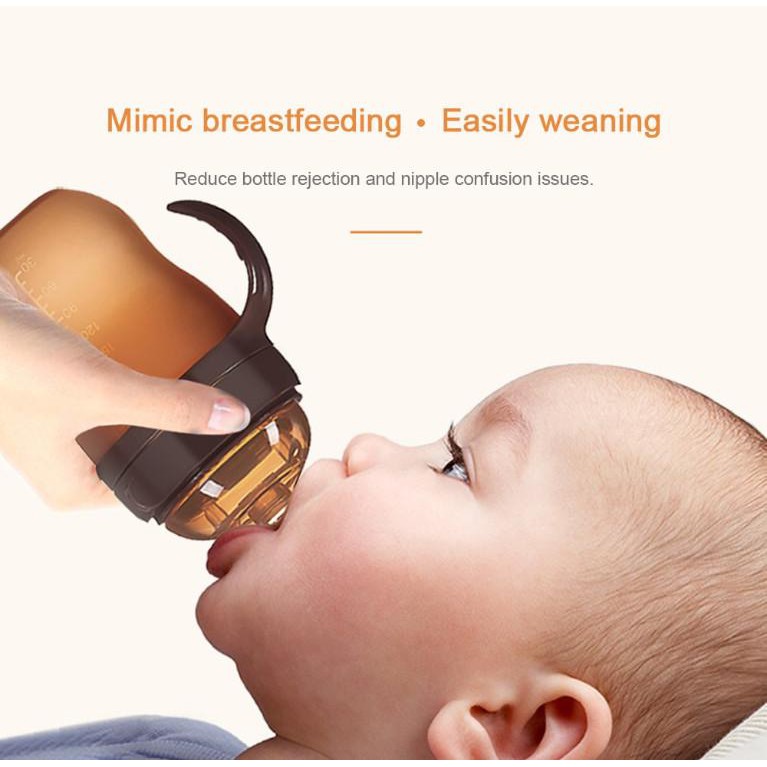 Bình sữa Silicon Nhật Bản 250ml (Đạt chuẩn FDA & CPSIA) - The Royal's