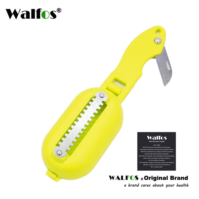 Cân nạo cá đa chức năng Walfos bằng dao