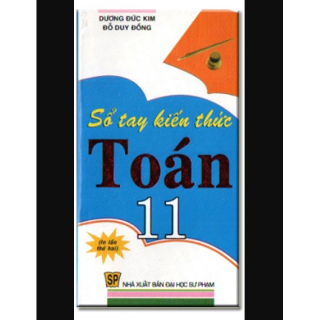 Sách Sổ tay kiến thức Toán 11