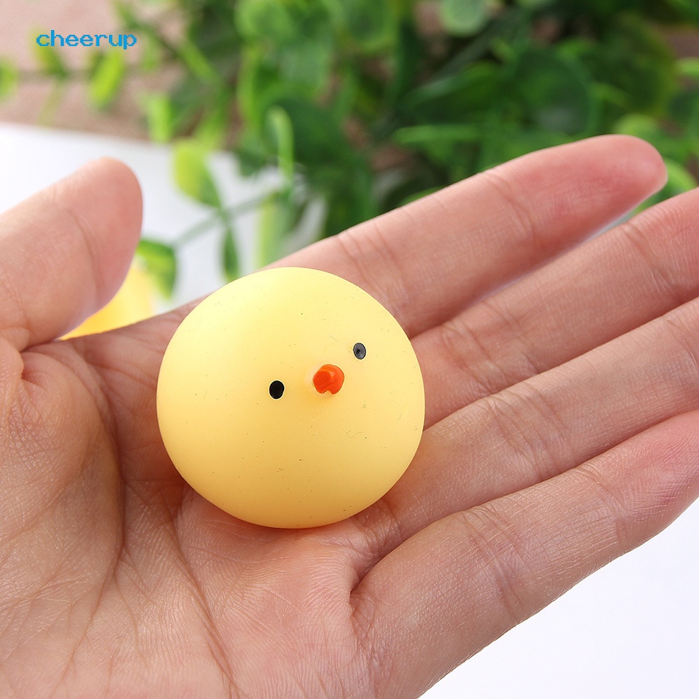 Đồ Chơi Squishy Hình Gà Con Dễ Thương Giúp Giảm Căng Thẳng