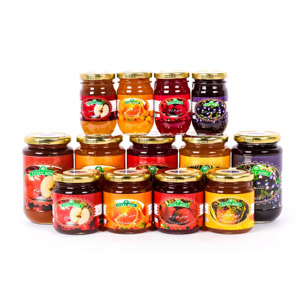 Mứt Việt Quất Blackcurrant Jam hiệu EveryHome - Dùng Làm Bánh, Nấu Ăn, Pha Chế Nhập Khẩu Chĩnh Hãng Malaysia