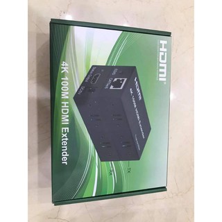 Bộ kéo dài HDMI qua cáp mạng Lan 100m_4k