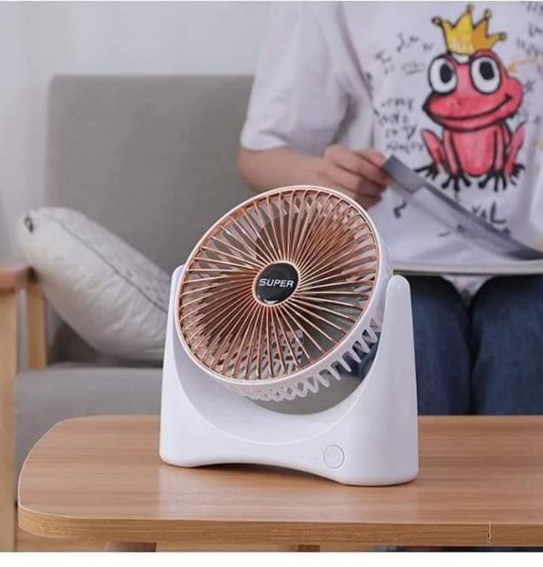 Quạt tích điện mini FAN để bàn | BigBuy360 - bigbuy360.vn