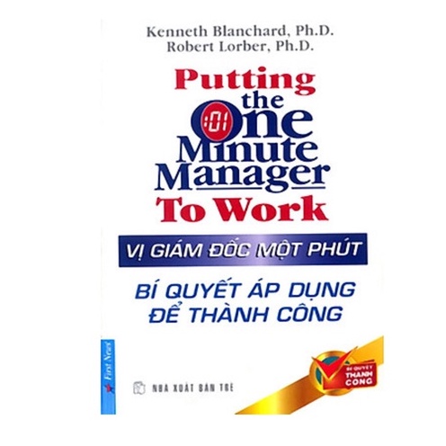 Sách Vị Gíam Đốc 1 Phút_Bí Quyết áp Dụng Để Thành Côngfs