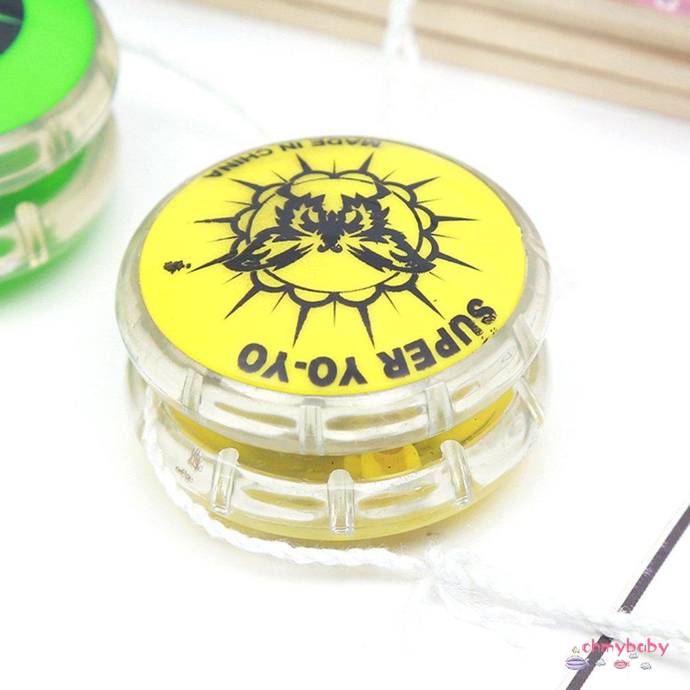 【OMB】 Plastic Cartoon Yo-Yo Pull Line Ball Lift Line Children Educational Toys