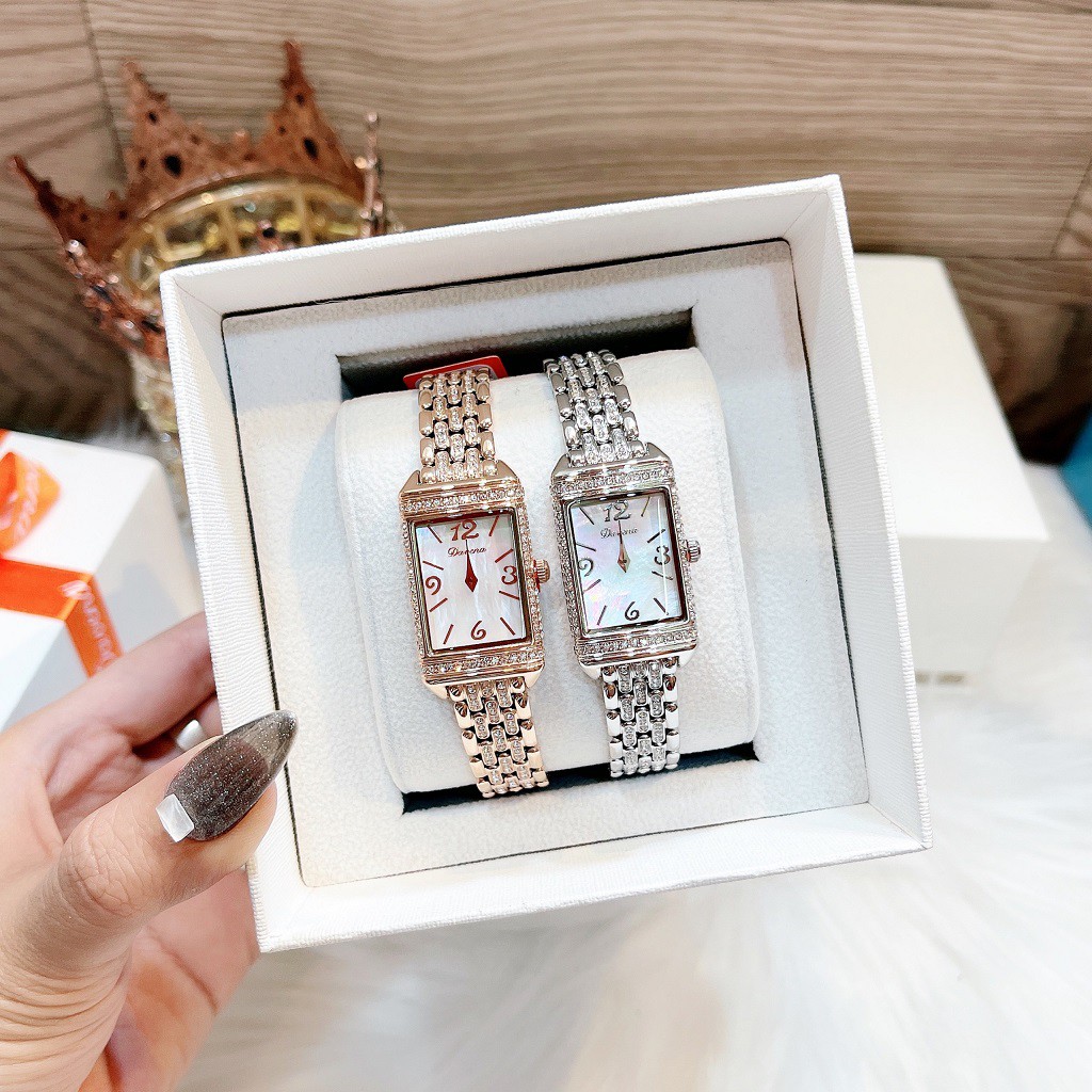 Đồng Hồ Nữ Davena 32000 Silver Chính Hãng 32mm