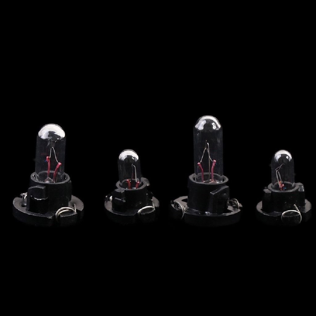 Set 10 ĐèN LED T3 T4 12V 1.2W Chuyên DụNg Cho Xe Ô Tô