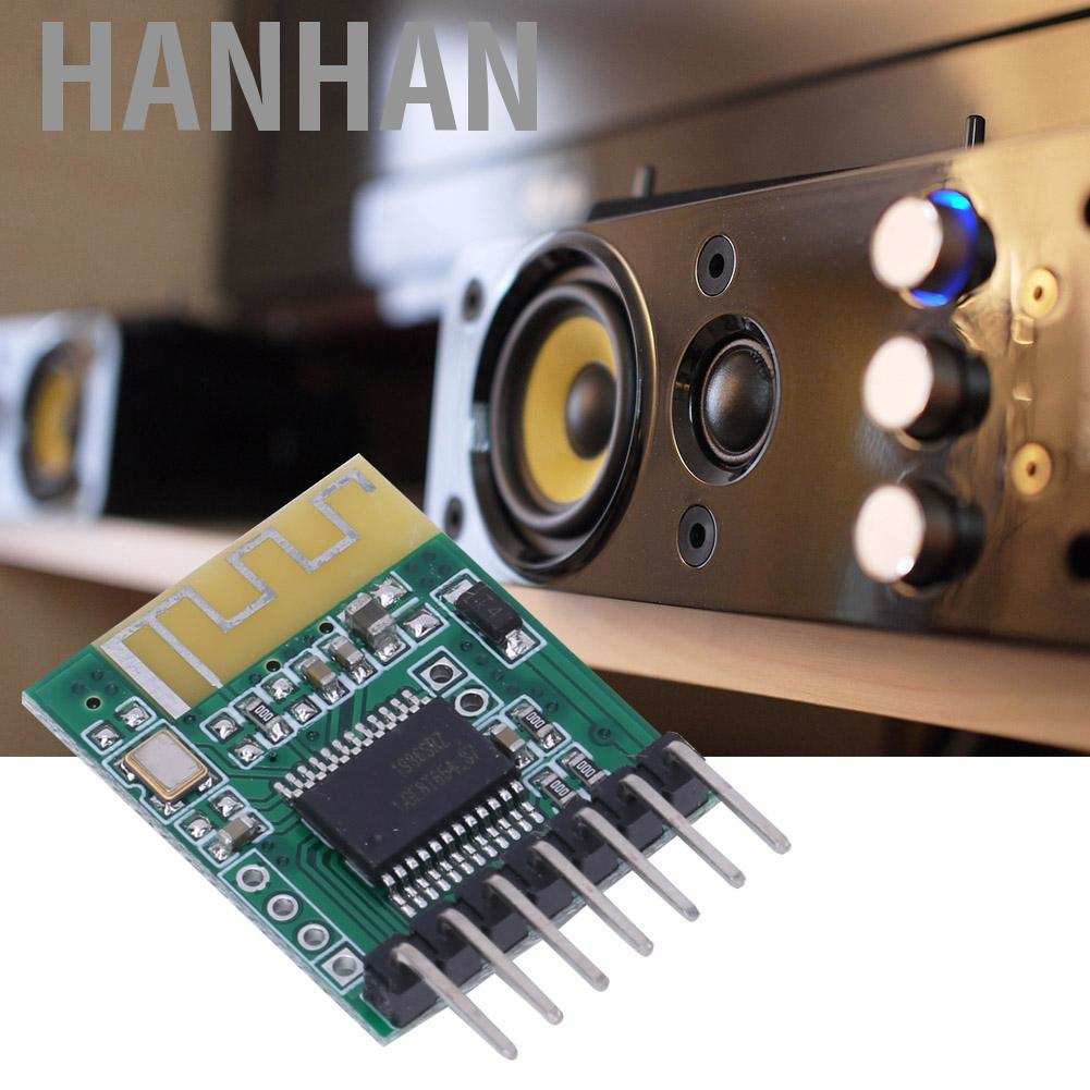 HANHAN Wireless Audio Receiver Module Stereo Amplifier DIY Compatible With Bluetooth