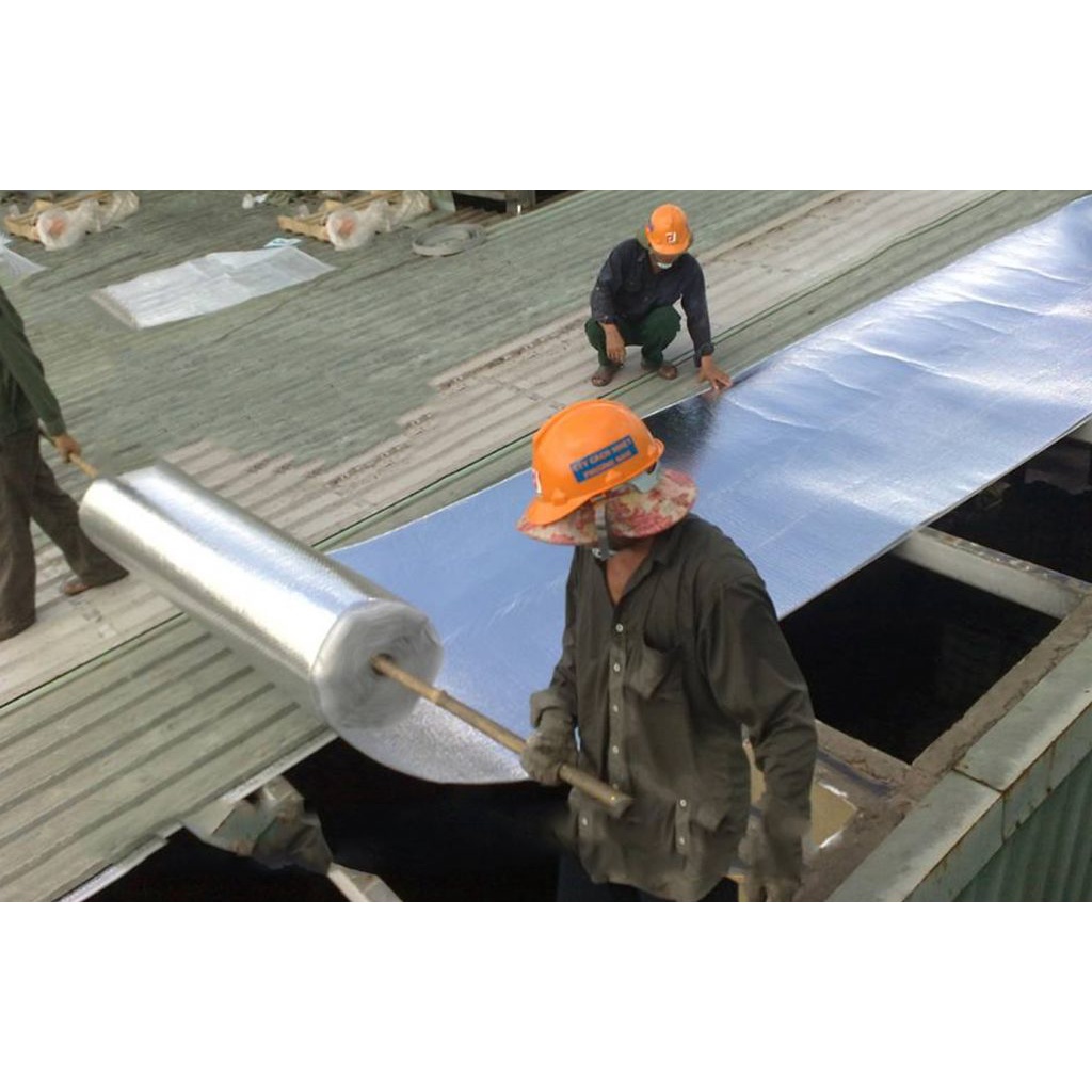 1 TẤM TÚI KHÍ CÁCH NHIỆT LOẠI TỐT CHỐNG NÓNG MÁI TÔN, XE HƠI