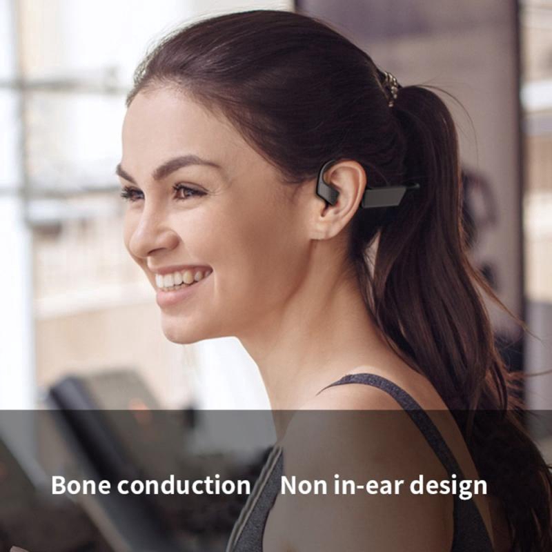 Tai Nghe Bluetooth 5.0 K08 Truyền Âm Qua Xương Kèm Mic