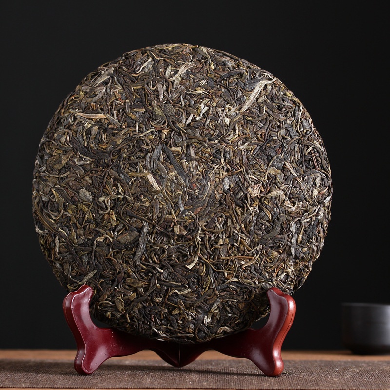 Bánh Trà Phổ Nhĩ Sống Vân Nam Lão Ban Chương 357 gram (Năm 2017)