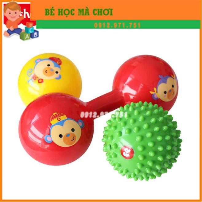 Bộ bóng Gym cao su Fisher Price