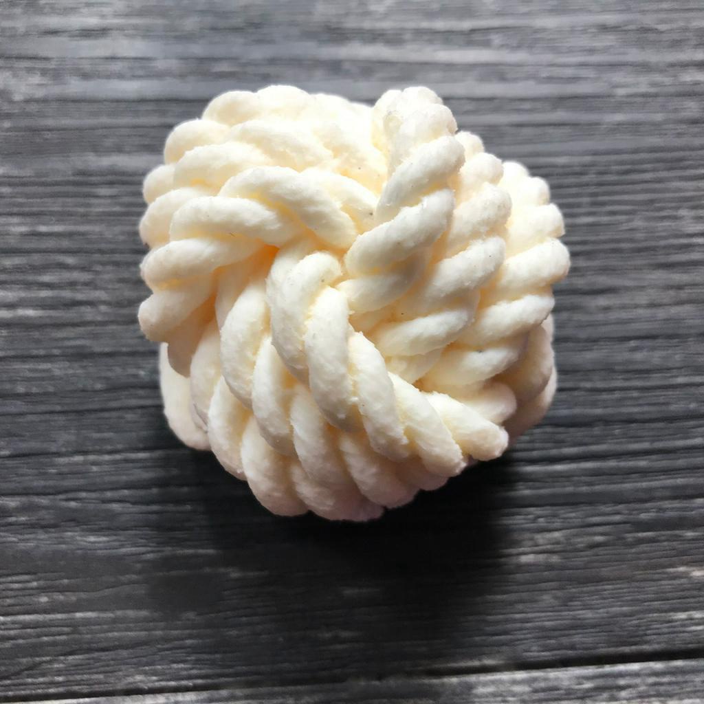 Khuôn Silicone Làm Nến Hình Quả Bóng Len 3d