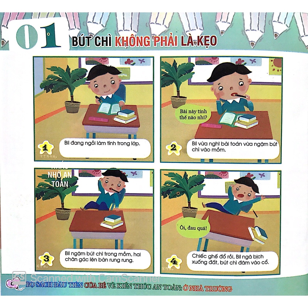 Bộ Sách Đầu Tiên Của Bé Về Kiến Thức An Toàn- Bộ 3 cuốn