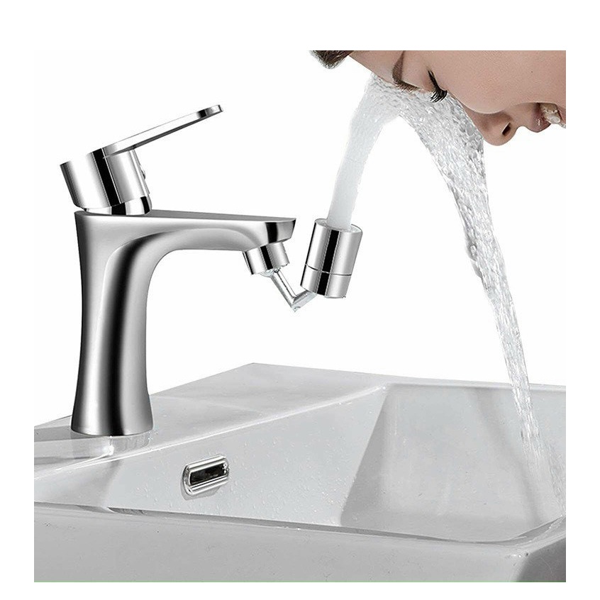 Đầu Nối Vòi Nước, Tăng Áp Lọc Nước Thông Minh Xoay 720 Độ Lắp Vòi Nước Chậu Rửa Bát Chén Lavabo 2 Chế Độ Nước V3 SUVADO