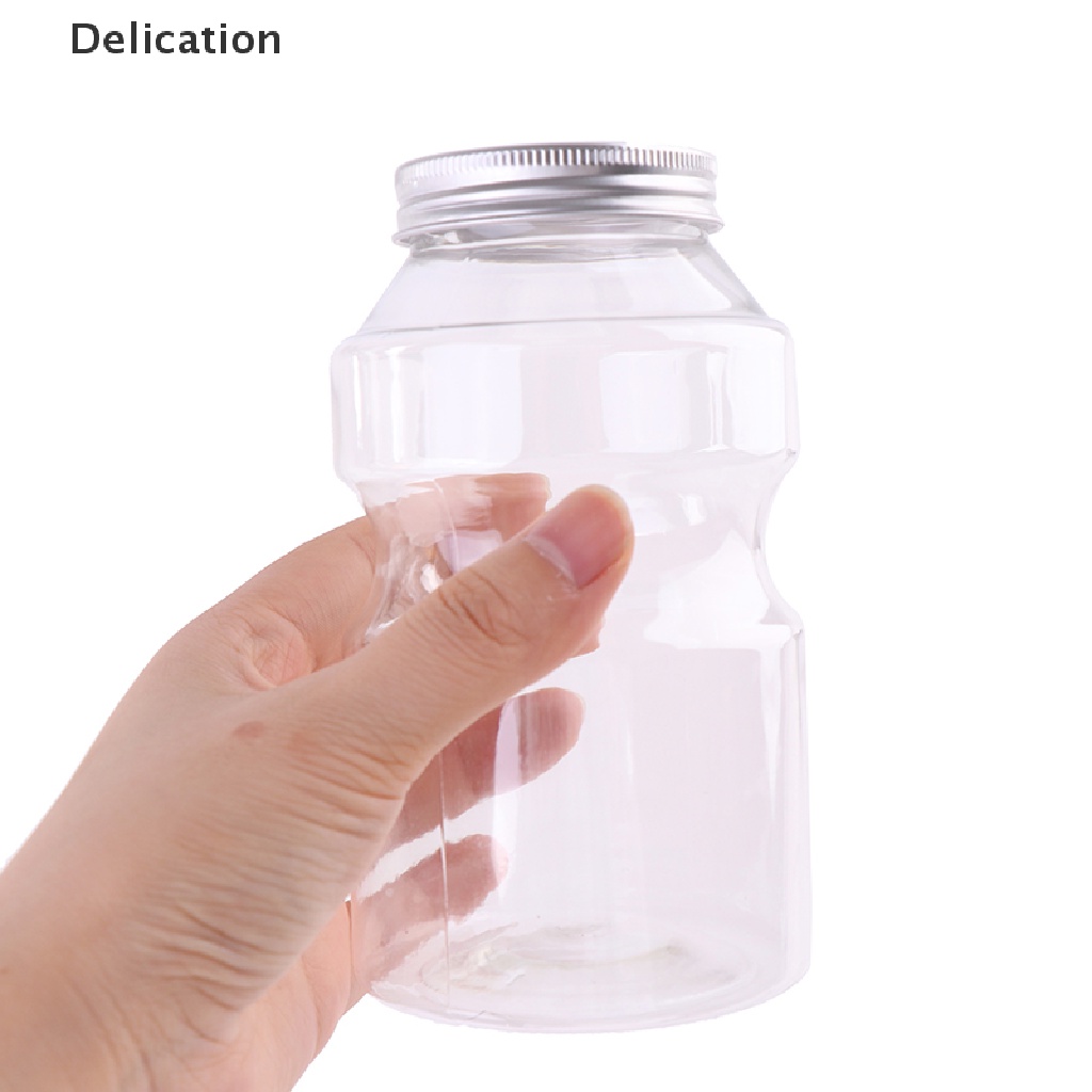 Chai nước giải khát ELEBUY nhựa dùng một lần dáng vuông 500ml