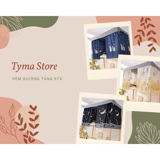 [SẴN/HÀNG MỚI] Rèm Giường Tầng KTX Sinh Viên Họa Tiết Hoạt Hình Cute R18